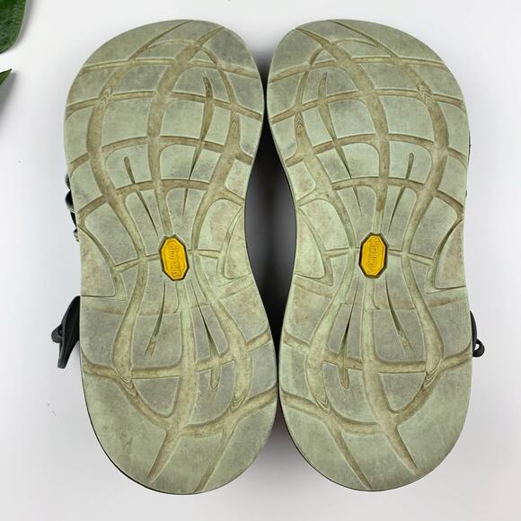 Chaco ZX/3 Sandals Strappy Toe Loop Green Outdoor Women’s 8 - Picture 10 of 10